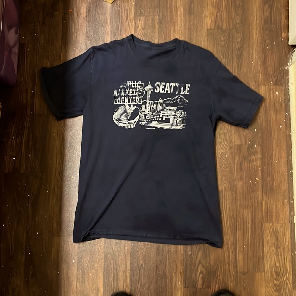 blue seattle shirt